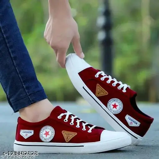 New Fashion Outdoor Trendy Lightweight Casual,Canvas Stylish Partywear Sneakers Shoes Boys Sneakers For Men