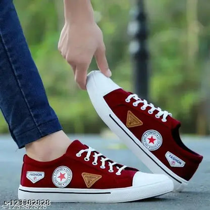 New Fashion Outdoor Trendy Lightweight Casual,Canvas Stylish Partywear Sneakers Shoes Boys Sneakers For Men