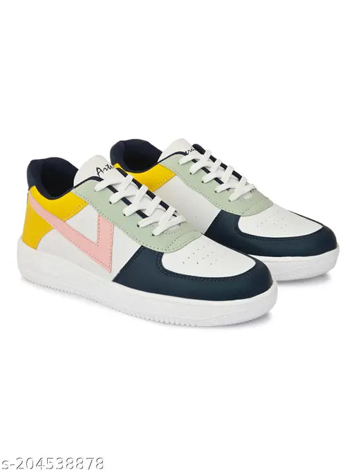 Colorblock Korean Sneakers.